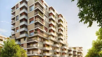 Expose 2,5 ZIMMER | 2 BALKONE | SÜDEN | UNIKAT FÜR FREIGEISTER | EIGENNUTZER | BF 14B | VILLAGE IM DRITTEN | FERTIGSTELLUNG 2027