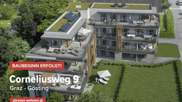 Expose Neubauprojekt in Ruhelage in Gösting! Ca. 42m² 2-Zimmerwohnung mit Westbalkon!