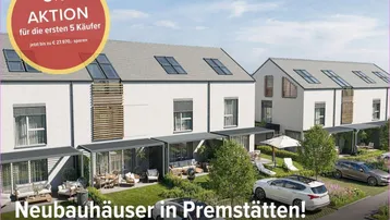 Expose Aktion! Verkaufsstart! Neubauhäuser in Unterpremstätten! Provisionsfrei und direkt vom Bauträger!