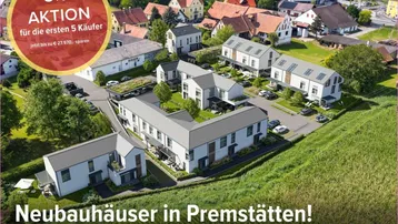 Expose Aktion! Verkaufsstart! Neubauhäuser in Unterpremstätten! Provisionsfrei und direkt vom Bauträger!