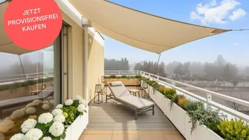 Expose PROVISIONSFREI! Traumhafte 4-Zimmer-Familienwohnung | Terrasse von jedem Raum aus begehbar | Grünblick
