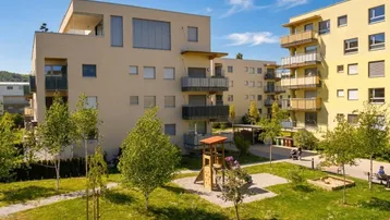 Expose Peter Rosegger sonnige 3ZI mit West/Balkon ruhig,ökologisch, familienfreundlich