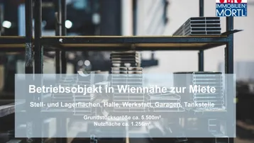 Expose Betriebsobjekt in Wiennähe