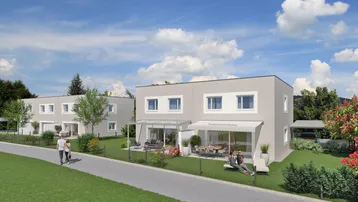 Expose Neubau: Doppel- und Reihenhausanlage Ansfelden, Widistraße H16