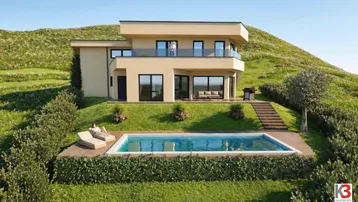 Expose K3 - Neubau - Einfamilienhaus am Attersee mit einzigartigen Seeblick, Pool und highend Ausstattung