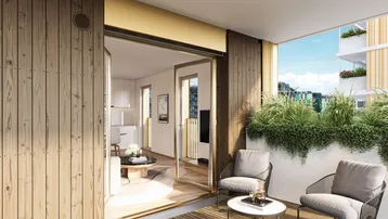 Expose VILLAGE IM DRITTEN | 4-ZIMMER-FAMILIENHIT MIT BALKON | ANLEGER