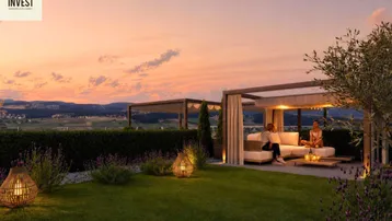 Expose Sonniges Penthouse mit exklusivem Dachgarten &amp; Südwest-Ausrichtung - TOP A08