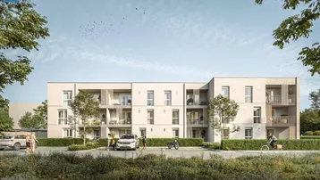 Expose NEUBAU Erstbezug Mietkauf - 3-Zimmer mit Carport, Top 7 im 1. OG