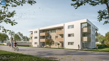 Expose NEUBAU Erstbezug Eggerding Top 14 - im 1.OG, 2-Zimmer mit Carport