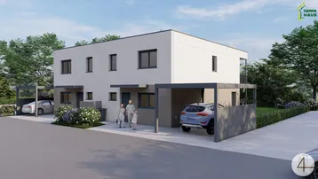 Expose Für ein natürliches Wohlfühlerlebnis – Keine Anzahlung - individuell planbare Doppelhaushälfte in sonniger Lage!