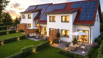 Expose Stilvolle Doppelwohnhäuser mit Flair und eigener Photovoltaikanlage