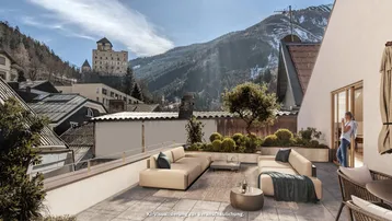 Expose Penthouse mit Galerie und großer Dachterrasse | TOP 17-19, 4-Zimmer-Dachwohnung im Jöchlerhaus Landeck