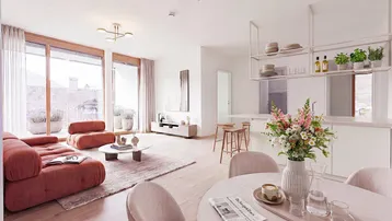 Expose Neubauwohnung unter dem Mansarddach mit Balkon | TOP B25, 4-Zimmer-Wohnung in Zams, provisionsfrei