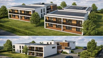 Expose Neubau in Grafendorf bei Hartberg – Exklusive 3-Zimmer Mietwohnungen (72-76 m²) mit Balkon