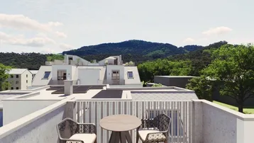 Expose Abkühlen im hauseigenen Pool .... Ihre Traumwohnung mit Terrasse oder Garten und Fernblick Nähe Maurer Wald PROVISIONSFREI !!