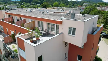 Expose 94 m² Wohnkomfort über den Dächern von Klagenfurt - Zwei Terrassen, Wintergarten, Klimaanlage und Schwedenofen