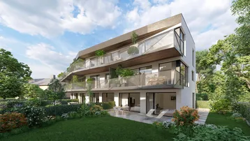 Expose Modernes Wohnen mit stilvoller Terrasse und privatem Gartenidyll