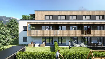 Expose Exklusiv und wertbeständig! Moderne 2-Zimmer-Neubauwohnung mit Terrasse in Oberperfuss zu kaufen