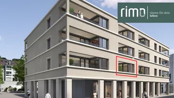 Expose 2-Zimmerwohnung am Jahnplatz inmitten von Feldkirch - Erstbezug - zu mieten - Top A1.6