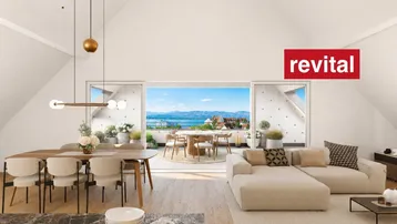 Expose Dachgeschosswohnung mit Seeblick - Wohnen am Funkenweg - Ruhelage im Zentrum - Top B7