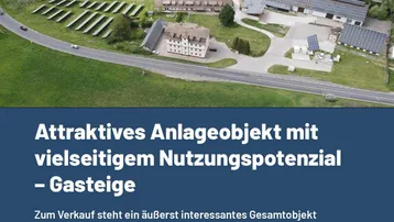 Expose Großes Wohn- und Gewerbeprojekt mit PV-Anlage, Lagerhallen und E-Mobilitätsinfrastruktur