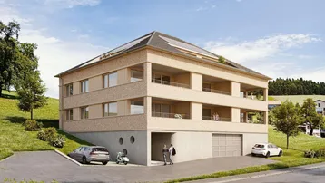 Expose 4 Zimmer Terrassenwohnung - Langenegg - Top 3