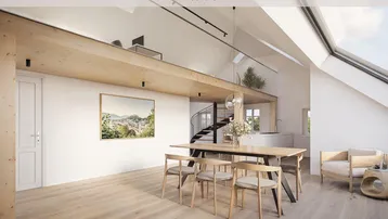 Expose Exklusive 4-Zimmer-Maisonettewohnung im historischen Feyerlhof