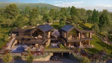 Expose Prestige-Grundstück mit Traunsee-Panorama und Studie für eine Luxusvilla