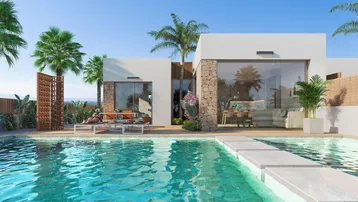 Expose Villa in erster Golflinie mit Meerblick