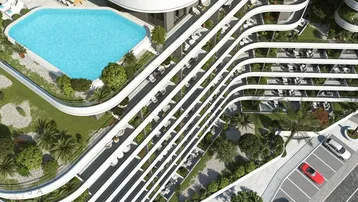 Expose EXKLUSIVES PENTHOUSE MIT PRIVATPOOL UND PANORAMABLICK – ZAHA PLACE, BAR