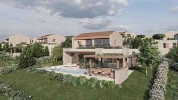 Expose Exklusive Luxusvilla mit Infinity-Pool und Golfblick in The Peaks – Luštica Bay