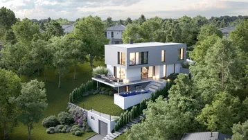 Expose Exklusives Baugrundstück mit bewilligter Luxusvilla in Bestlage von Bad Sauerbrunn