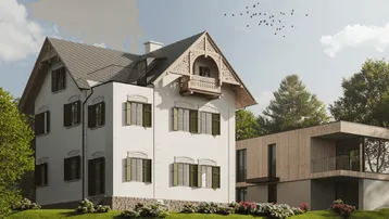 Expose Rarität am Wörthersee: Historische Luxusvilla &amp; Neubau-Ensemble in Krumpendorf