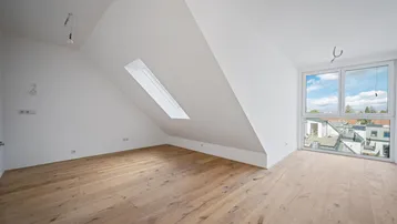 Expose Dachgeschoss-Erstbezug mit Terrasse und Grünblick