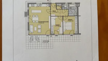 Expose Schöne gut geschnittene 3-Zimmer Wohnung (74,25qm) in Innsbruck Kranebitten mit großem Garten, Terrasse und Garagen Abstellplatz 