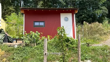 Expose Schrebergarten mit Tiny House zu vermieten – ca. 500 m² – Poggersdorf
