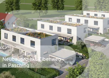 Expose Doppelhaus-Neubauprojekt "EIBENWEG Pasching"