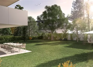 Expose Neubau - für alle, die das Exklusive lieben! 3-Zimmer-Gartenwohnung in Morzg