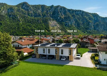 Expose Die Drei am Kaiserexklusives Neubauprojekt:Reihenhaus mit ca. 90 m² Garten in Ebbs, Oberndorf