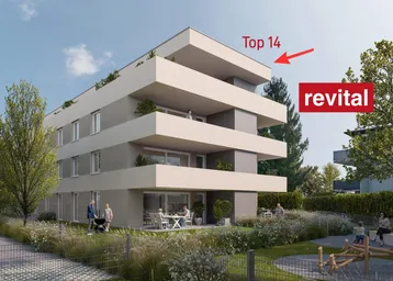 Expose 1A-Lage von Lustenau - Ruhige und Zentrale Dachgeschosswohnung - Top 14
