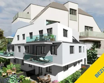 Expose Projekt Leopold: Dachterrassenwohnung - unverbaubarer Fernblick - traumhafte südseitige, lichtdurchflutete, 3 großzügige Zimmer - 2. DG 