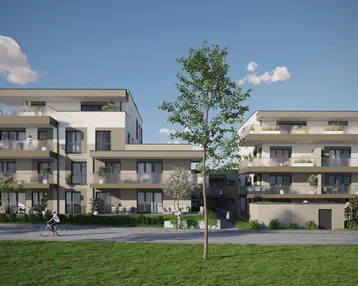 Expose A01 | 2-Zimmer Neubauwohnung in Leonding mit Garten u. Terrasse!