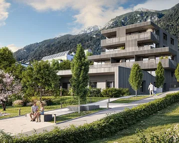 Expose In Bau: Großzügige 3-Zimmer Terrassenwohnung mit klarer Raumstruktur und Traumausblick