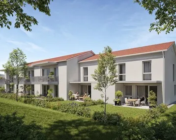 Expose Erstbezug - Sonnige 2-Zimmer-Wohnung im Obergeschoss mit Balkon - geförderte Miete - 2 Zimmer 