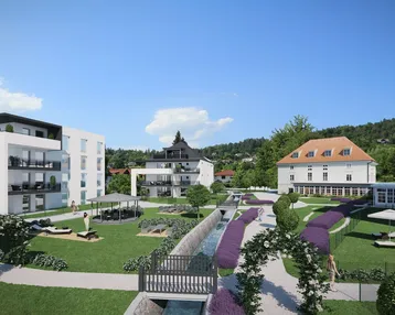 Expose Wohnen im Schlosspark in Krumpendorf - Moderne Ausstattung, sonniger Balkon und zentrale Lage! (Fertigstellung 2027)