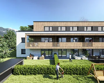 Expose Exklusiv und wertbeständig! Moderne 2-Zimmer-Neubauwohnung mit Terrasse in Oberperfuss zu kaufen
