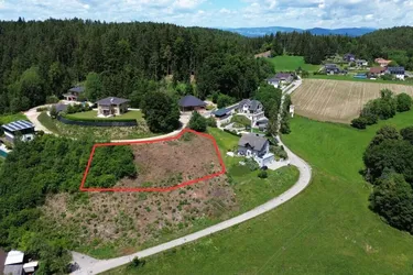 BAUGRUNDSTÜCK IN MARIA RAIN – 1.099 m² MIT FERNBLICK, RUHELAGE UND BEREITS VORBEREITETER PLANUNG