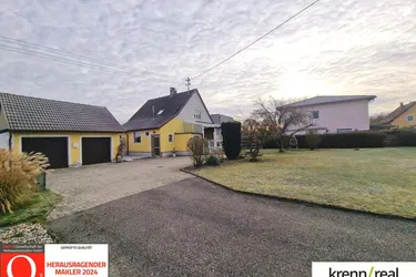 Charmantes Eigenheim mit großem Garten in ruhiger Siedlungslage