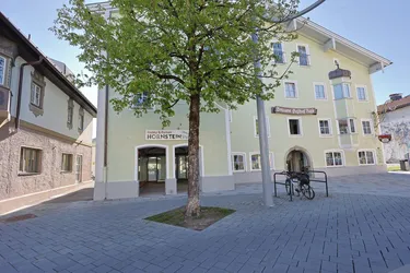 Geschäftslokal in der Begegnungszone von Reutte