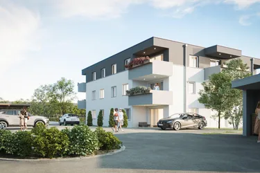 2 Zimmer Dachgeschoßwohnung mit Lift, Parkplatz, Top Ausstattung im Zentrum von Pram!
